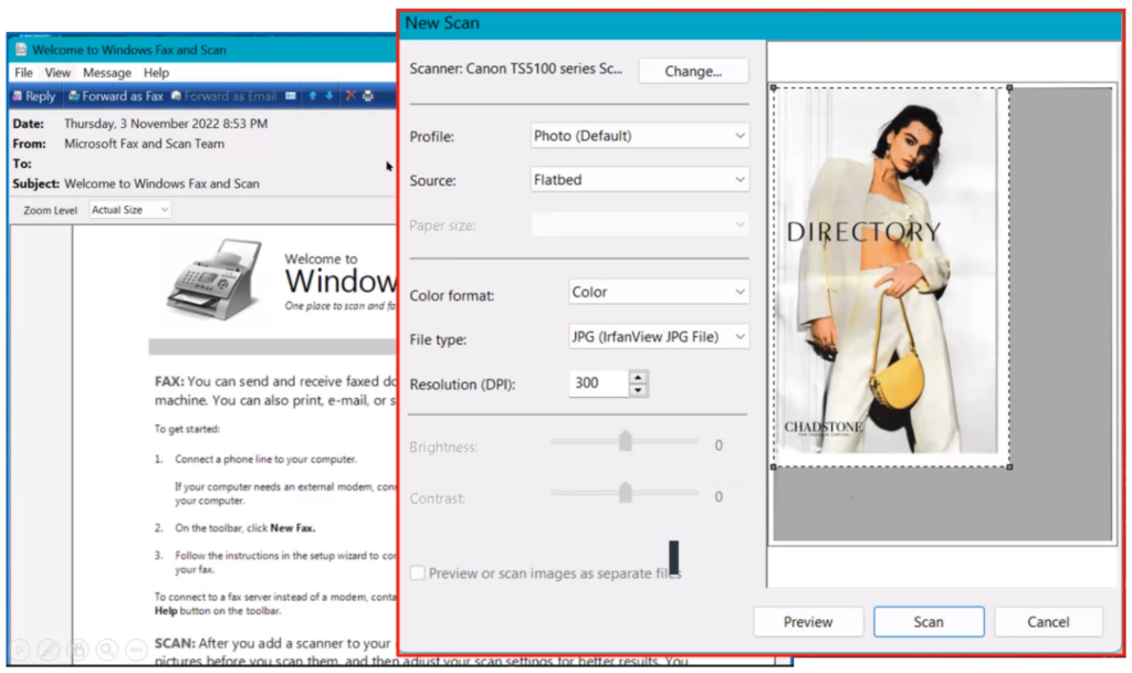 Scan Window Sprzedaz East SIG Report – November 2022 - Melbourne PC User Group